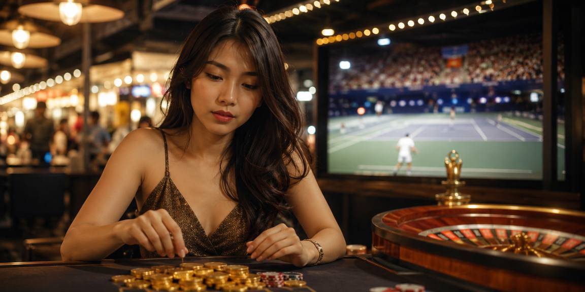 696win Bàn Baccarat Với Những Cọc Tiền Hợp Lý